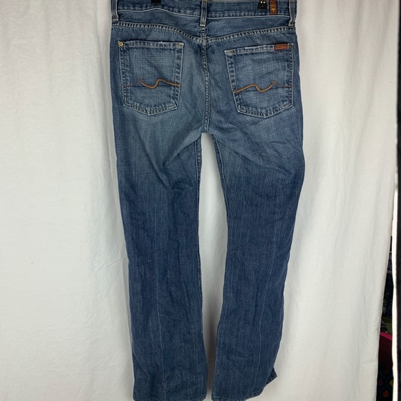 7 For all Mankind Extra Long Bootcut Jeans - Picture 5 of 8